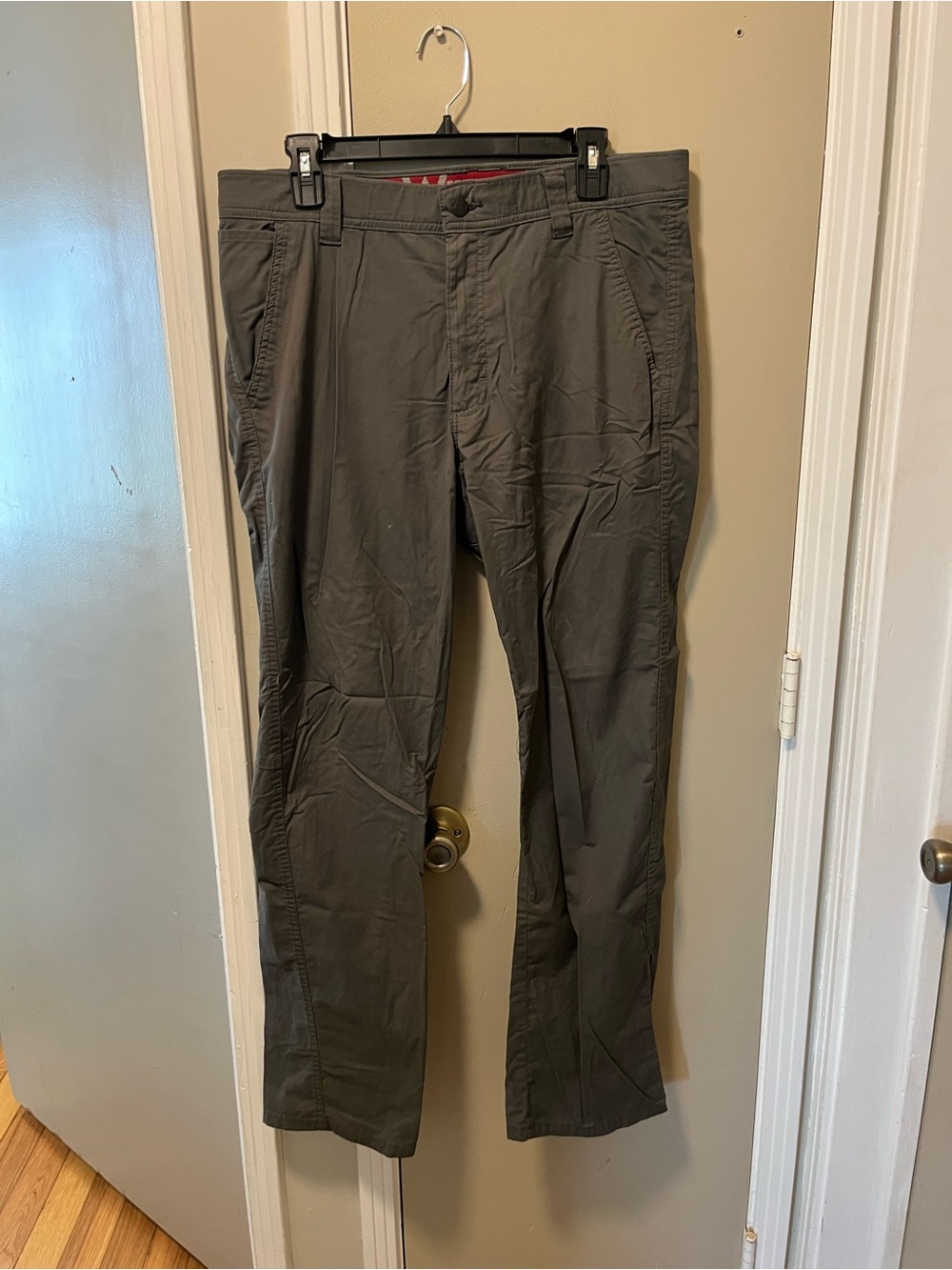Wrangler Gray/Brown Casual Chinos